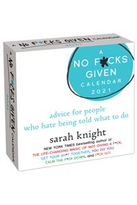 A No F*cks Given 2021 Day-To-Day Calendar