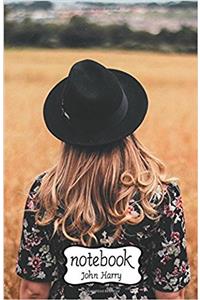 Notebook Journal Dot-grid, Graph, Lined, Blank, No Lined - Behind Lady: Small Pocket Notebook / Journal / Diary