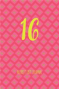 16 Bucket List