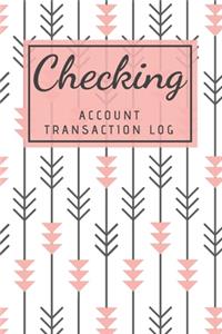 Checking Account Transaction Log