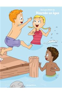 Livro para Colorir de Diversão na Água
