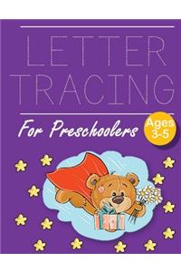Letter Tracing for Preschoolers Super Bear