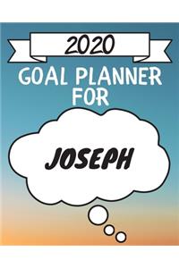 2020 Goal Planner For Joseph