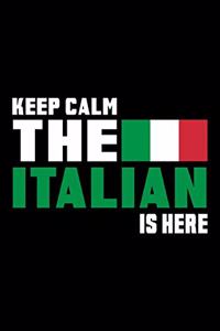 Italien Flaggen Notizbuch