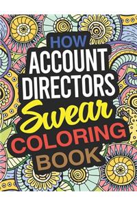 How Account Directors Swear Coloring Book