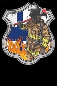 Finnland Feuerwehrmann