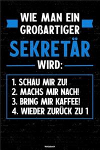 Wie man ein großartiger Sekretär wird