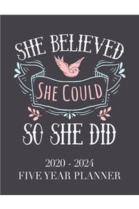 She Believed She Could So She Did