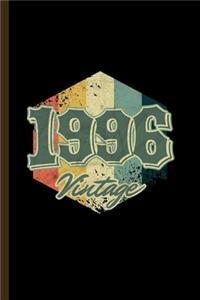 1996 Vintage