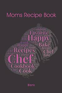 Moms Recipe Book Blank
