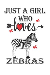 Just a Girl Who Loves Zebras
