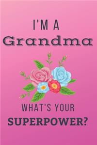 I'm A Grandma What's Your Superpower?