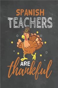 Spanish Teachers Are Thankful
