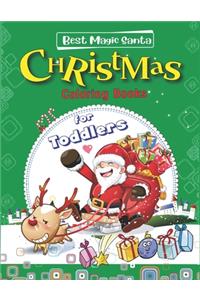 Best Magic Santa Christmas Coloring Books for Toddllers