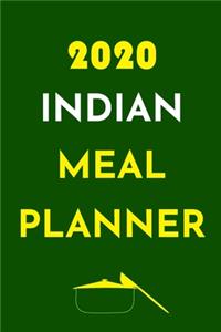2020 Indian Meal Planner