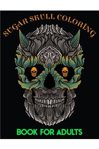Sugar Skull Coloring Book For Adults