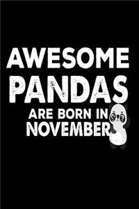 Awesome Pandas Are Born In November