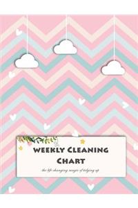 weekly cleaning chart