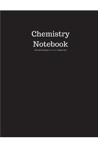 Chemistry Notebook 200 Sheet/400 Pages 8.5 X 11 In.-College Ruled