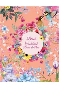 Blank Cookbook Recipes & Notes