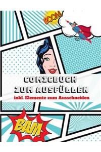 Comicbuch zum Ausfüllen