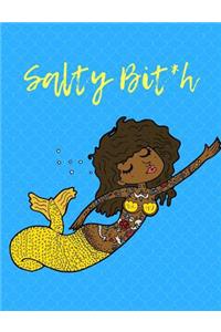 Tattooed Mermaid Composition Notebook