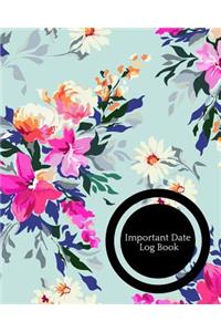 Important Date Log Book