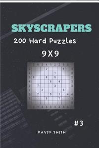 Skyscrapers - 200 Hard Puzzles 9x9 Vol.3