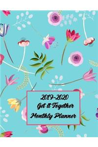 2019-2020 Get It Together Monthly Planner