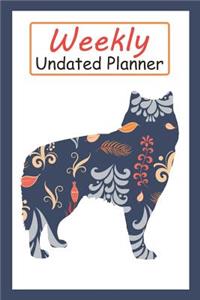 Weekly Undated Planner