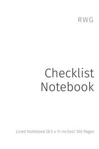 Checklist Notebook