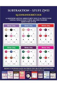 Kleinkinderbücher (Subtraktion - Stufe Zwei)