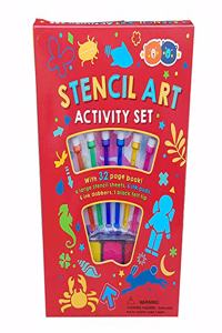 Stencil Art Activity Set