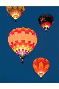 Hot Air Ballooning Notebook