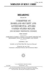 Nomination of Beth F. Cobert