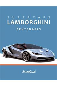 Supercars Lamborghini Centenario Notebook