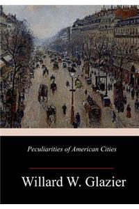 Peculiarities of American Cities