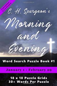 C.H. Spurgeon's Morning and Evening Word Search Puzzle Book #1 (6 x 9)