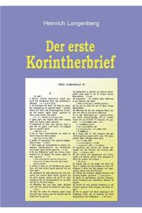 Der erste Korintherbrief