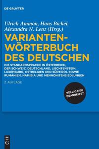 Variantenwoerterbuch des Deutschen