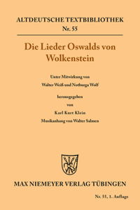 Lieder Oswalds von Wolkenstein