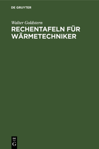 Rechentafeln Für Wärmetechniker