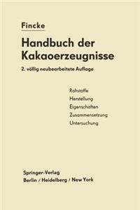 Handbuch Der Kakaoerzeugnisse