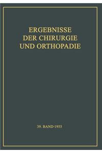 Ergebnisse Der Chirurgie Und Orthopädie