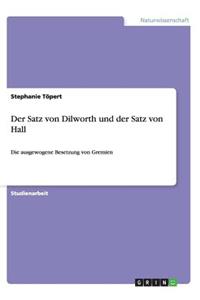 Satz von Dilworth und der Satz von Hall