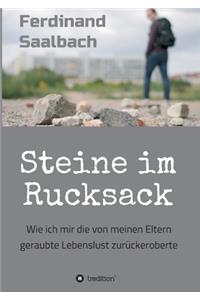 Steine im Rucksack