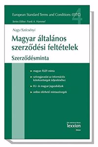 Magyar Altalanos Szerzodesi Feltetelek: Szerzodesminta