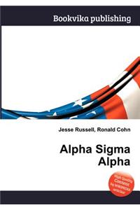 Alpha SIGMA Alpha