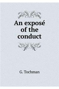 An Expose of the Conduct