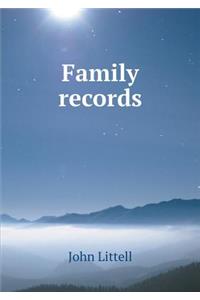 Family Records